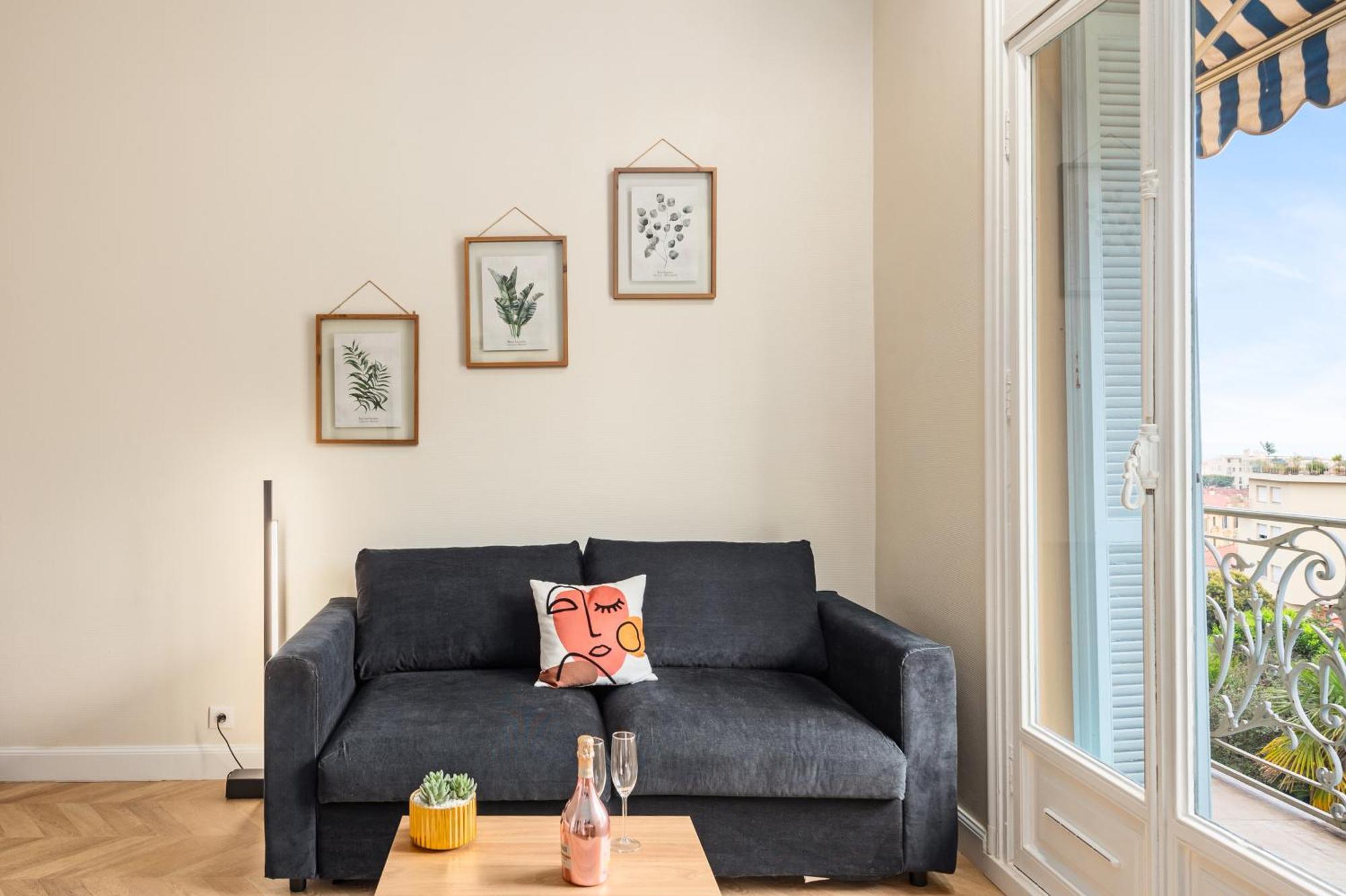 Mont Fleuri- Somptueux 2 Pieces - Parking - Menton Apartment Exterior foto