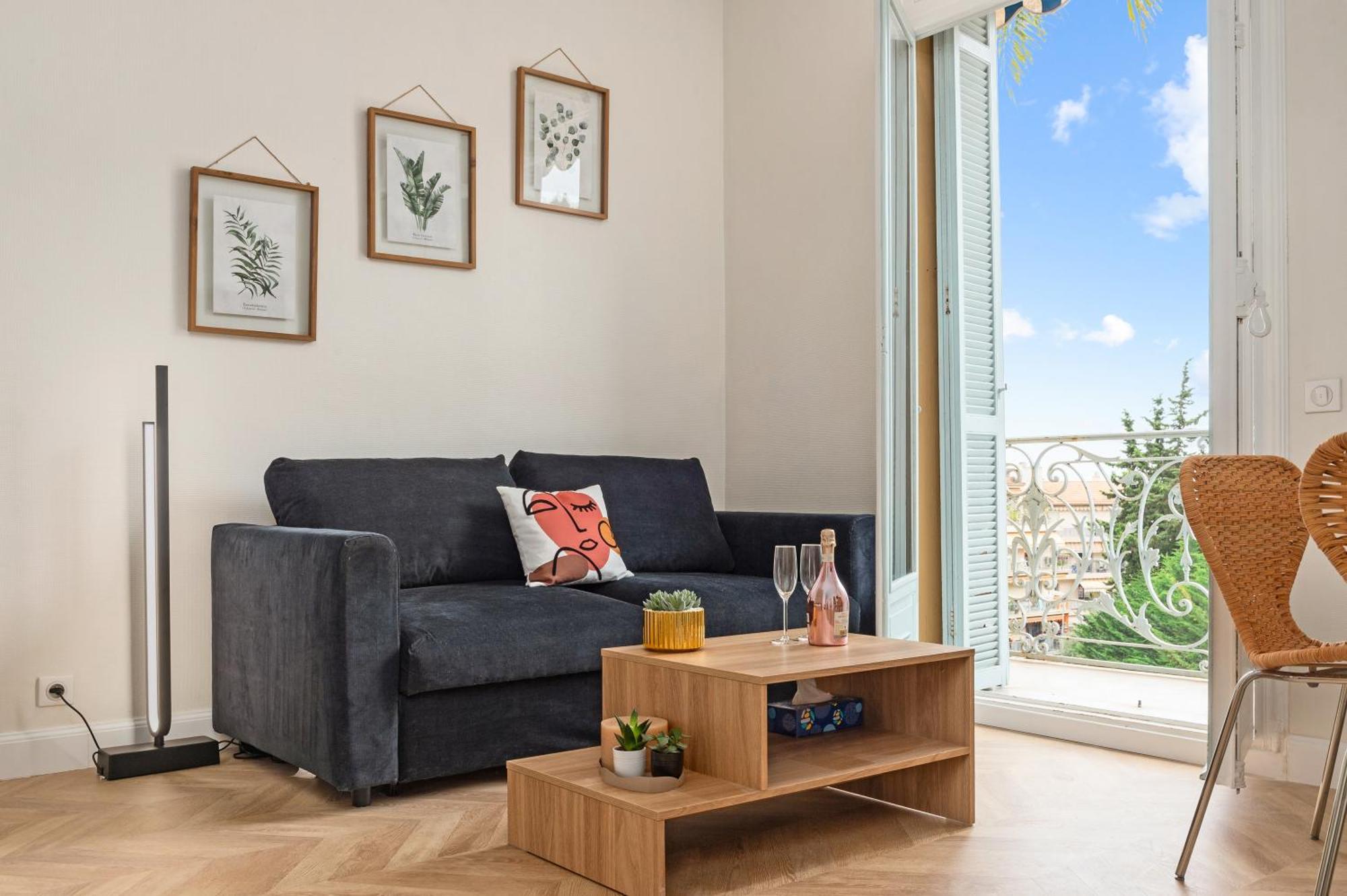 Mont Fleuri- Somptueux 2 Pieces - Parking - Menton Apartment Exterior foto